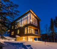 Chalets-forêt du Massif de Charlevoix