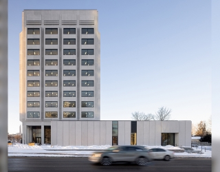 Major upgrade of the building at 1141 Route de l’Église