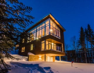 Chalets-forêt du Massif de Charlevoix