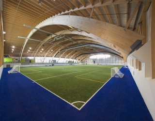Chauveau soccer stadium