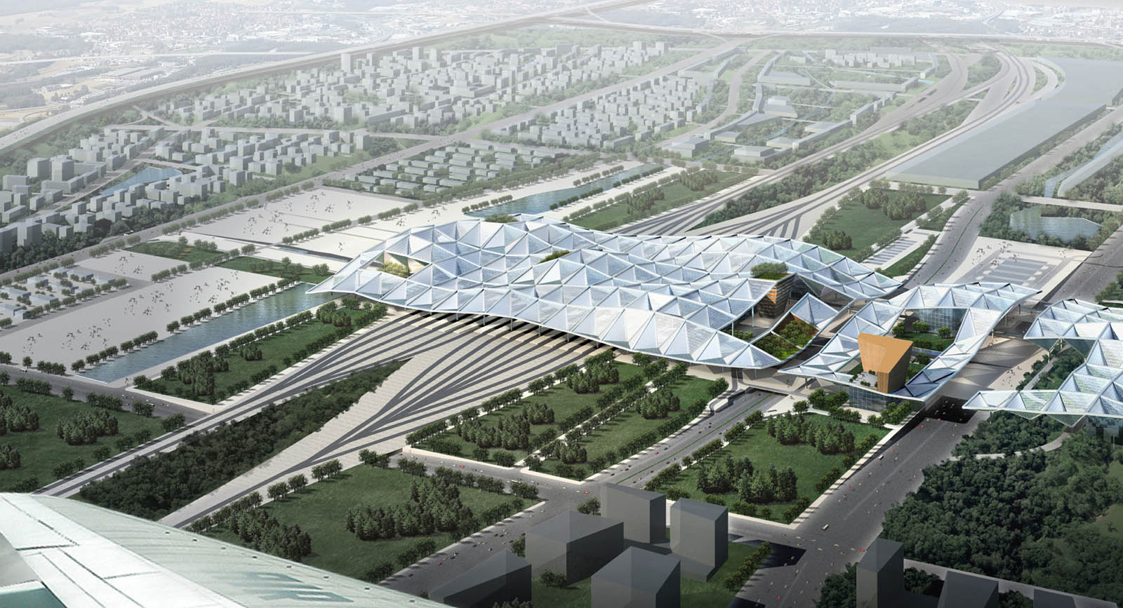 Competition - Hongqiao Train Station