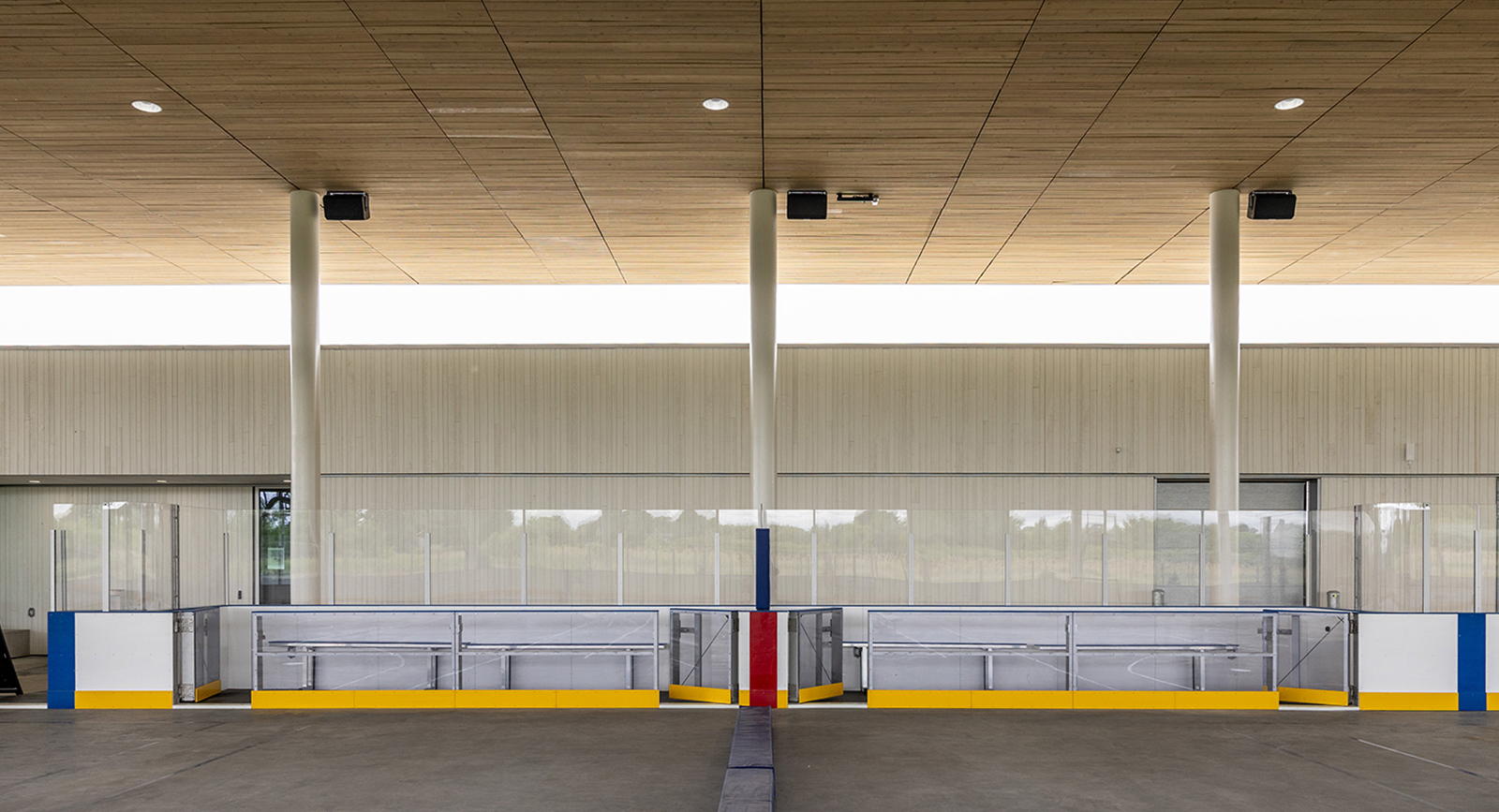 Patinoire couverte et réfrigérée du parc Marie-Victorin
