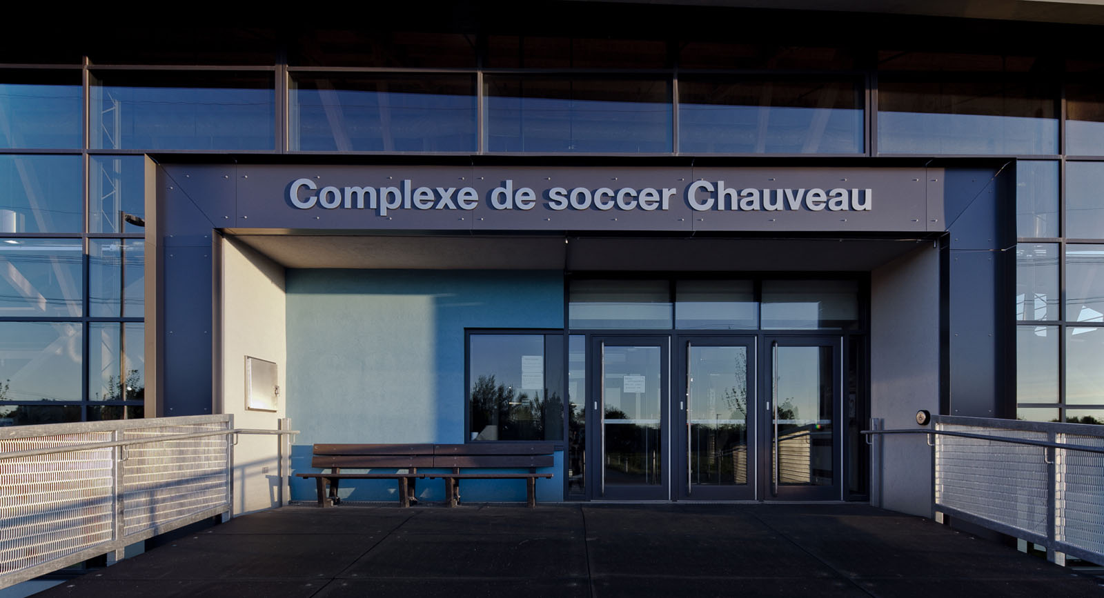 Chauveau soccer stadium