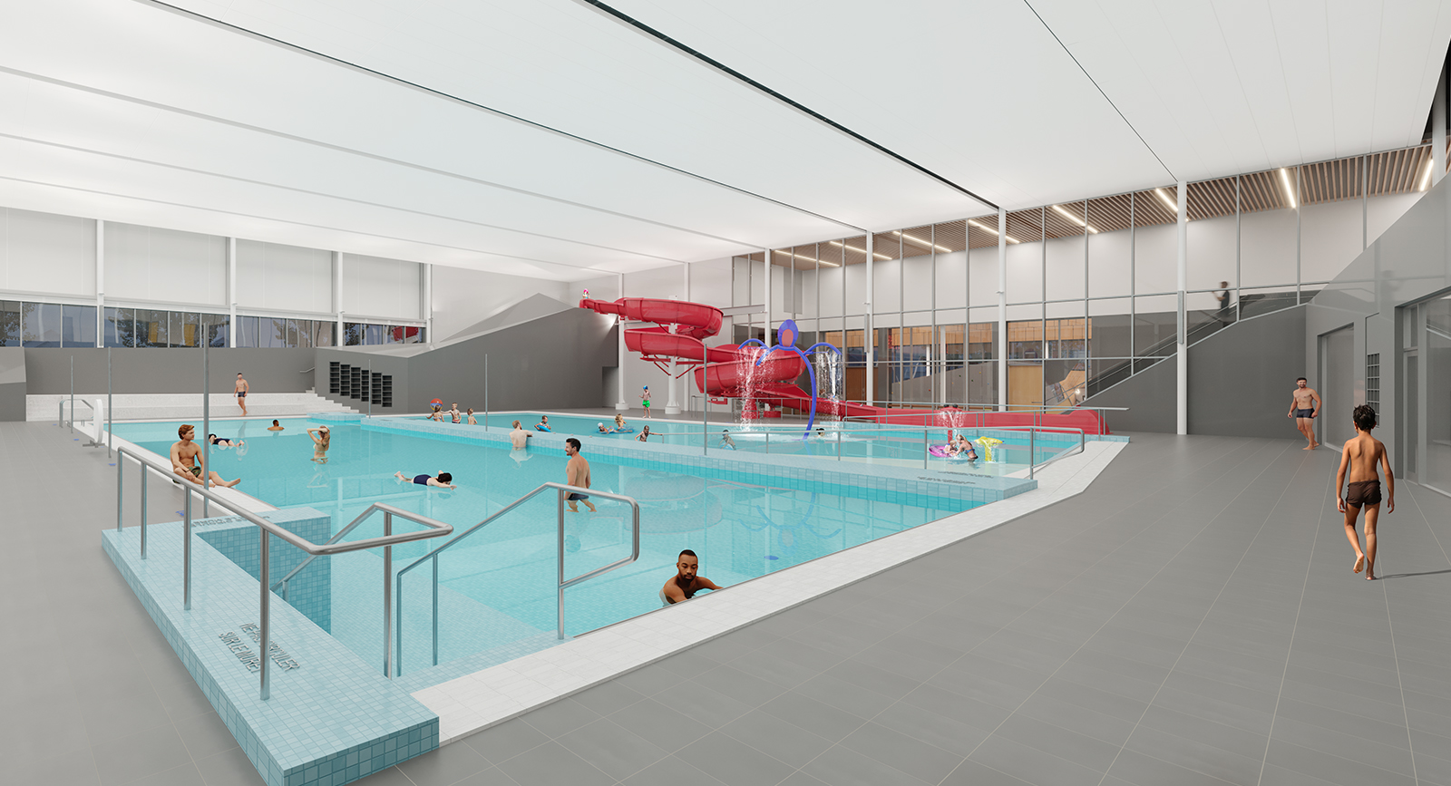 Aquatic complex of Longueuil city