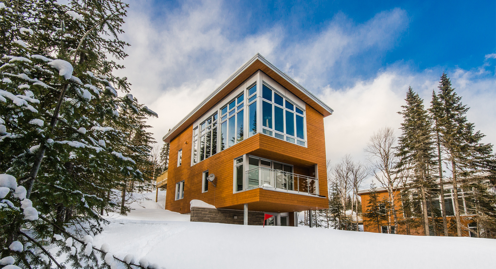 Chalets-forêt du Massif de Charlevoix