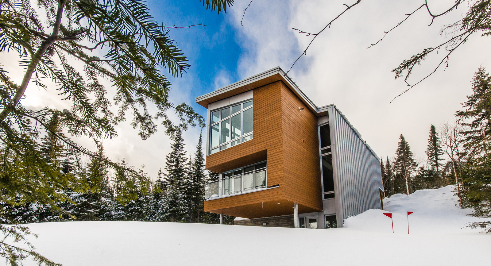 Chalets-forêt du Massif de Charlevoix