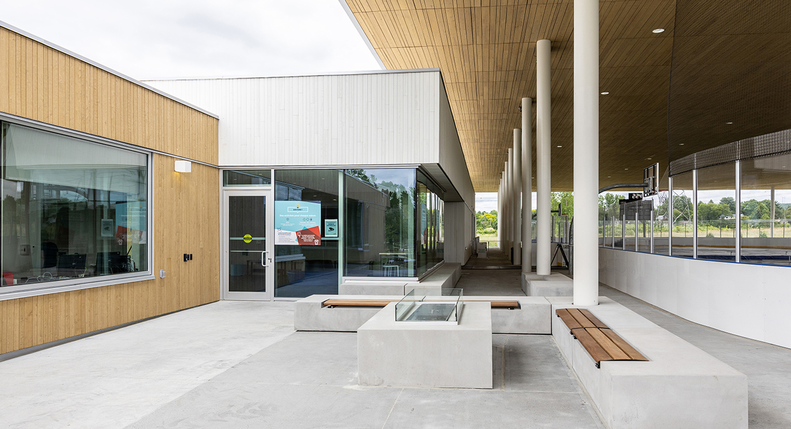 Patinoire couverte et réfrigérée du parc Marie-Victorin