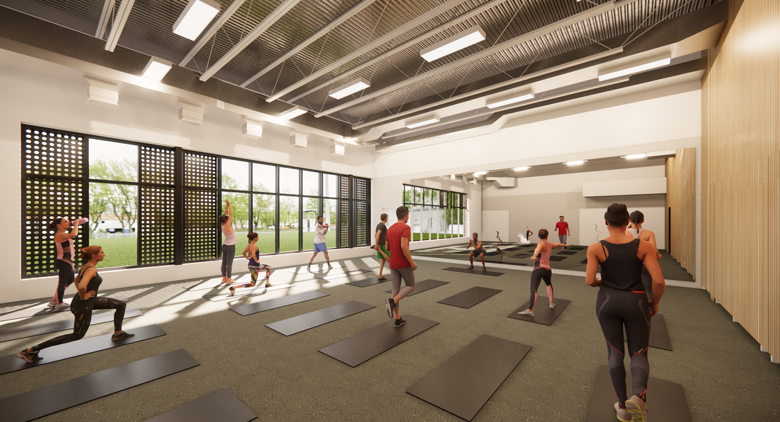 Expansion of the Cégep de Victoriaville's physical activity pavilion