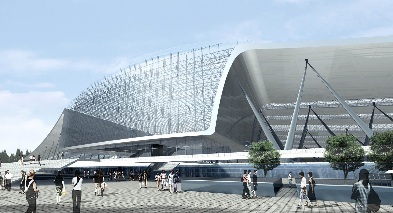 Concours - Gare de Tianjin