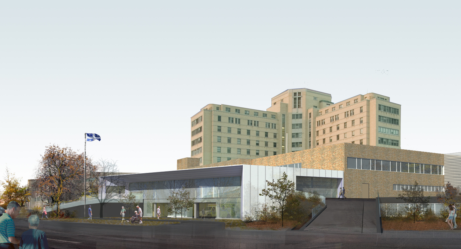 Maisonneuve-Rosemont Hospital - Emergency Care Unit extension and functional refurbishment